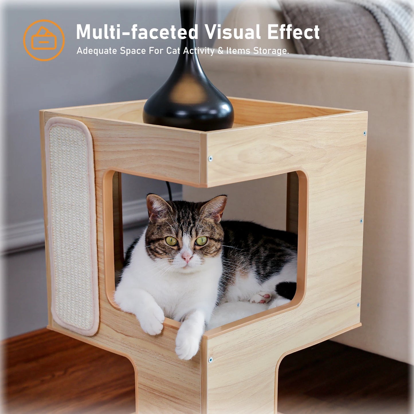 Double Decker Cat Condo