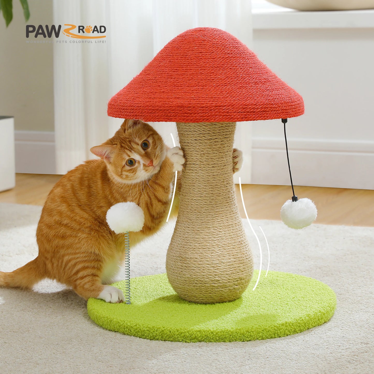 Sisal Mushroom Cat Scratching Post