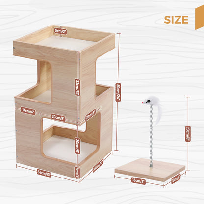 Double Decker Cat Condo