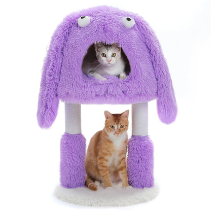 2-in-1 Monster Cat Tree Tower