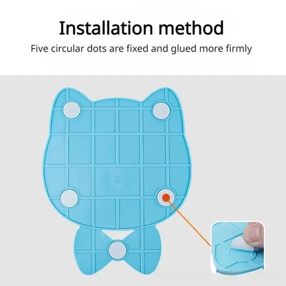 Wall-Mounted Scratch Pad