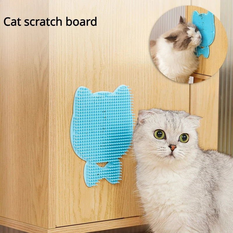 Wall-Mounted Scratch Pad