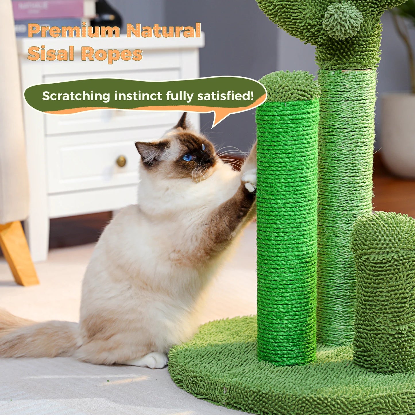 Cactus Cat Scratching Post